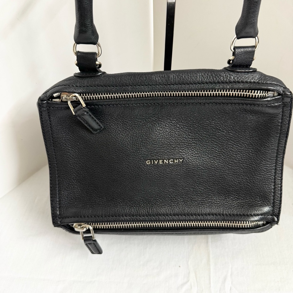 Givenchy Small Pandora Black Shoulder Bag - Picture 2 of 15